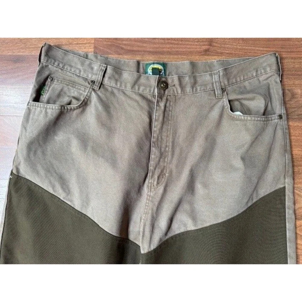 Cabelas‎ Pants Mens 42 REG Green Upland Traditions Hunting Briar Brush Outdoor